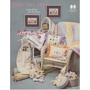 Vintage Cross Stitch and Quilting Patterns, Sugar Plum Fairy VAC 7, Vanessa Ann